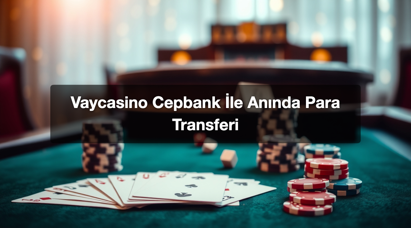 Vaycasino Cepbank İle Anında Para Transferi